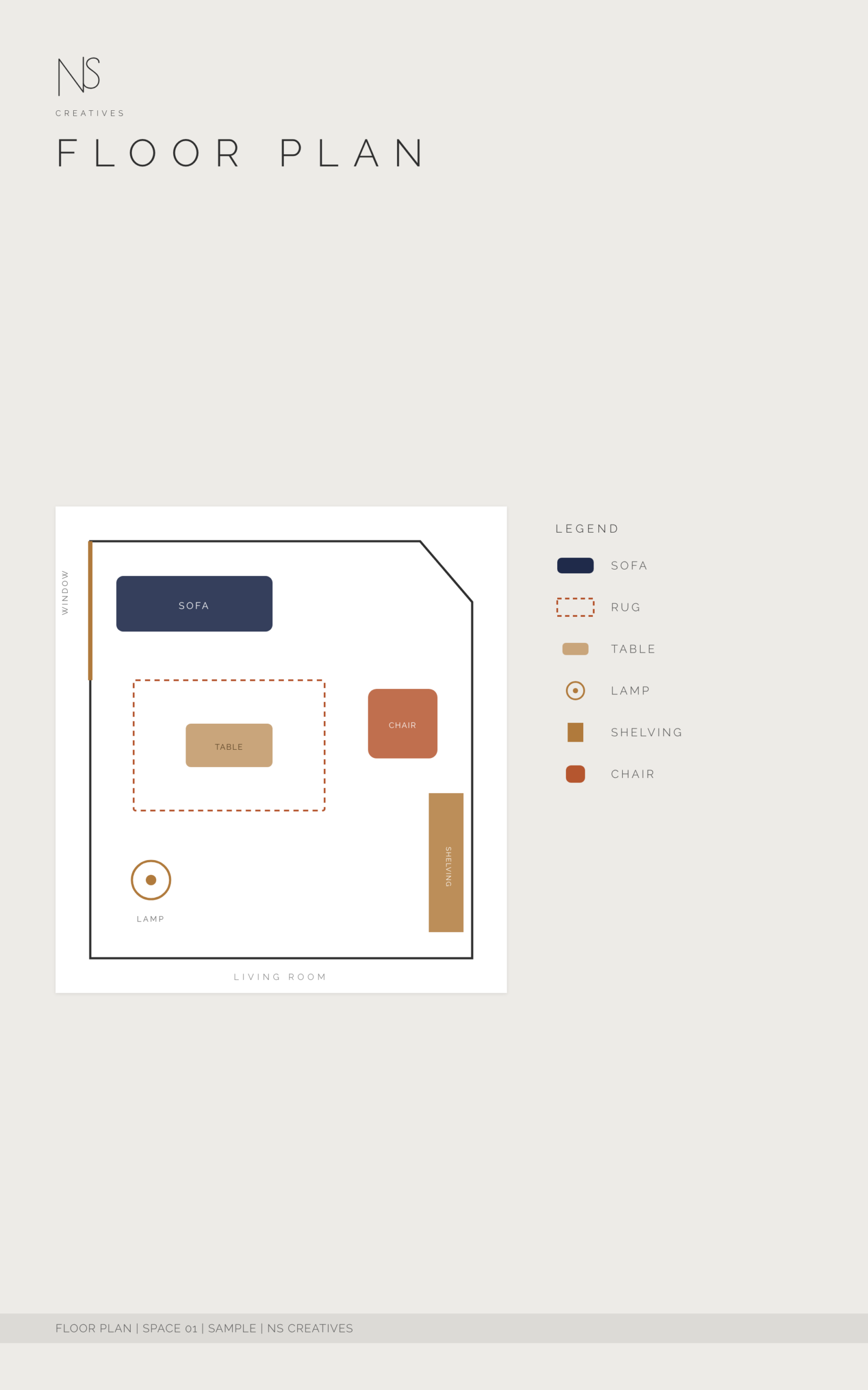 Floor Plan — sample deliverable page